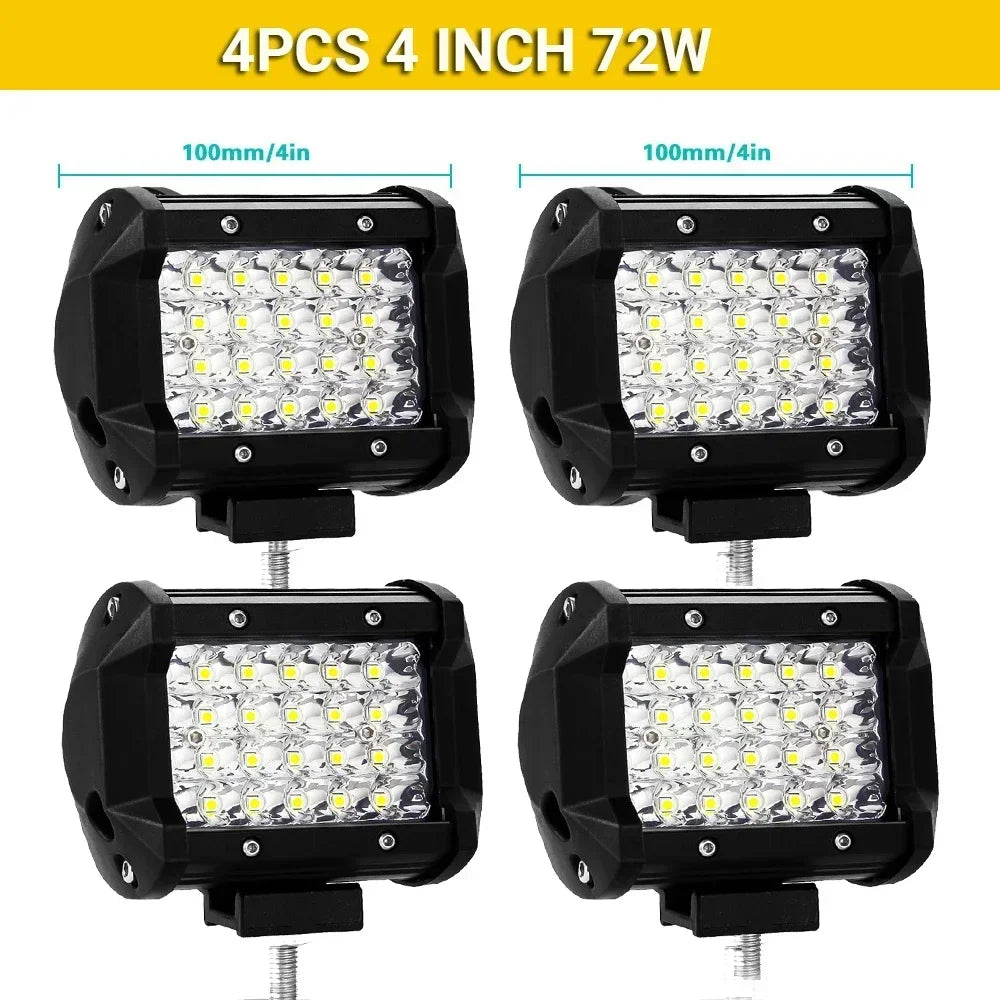 Barre LED Longue Portée Quad ATV Multi-Formats