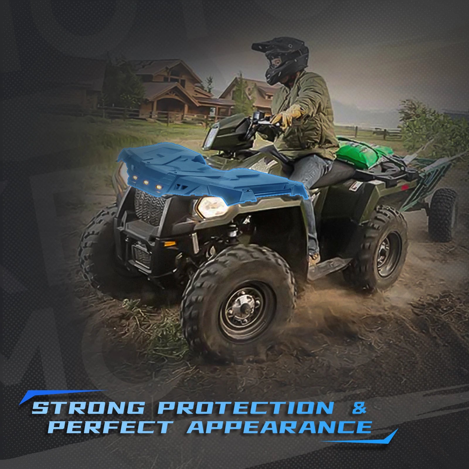 Couvercle Porte-Bagages Avant ATV Polaris Sportsman 570/450