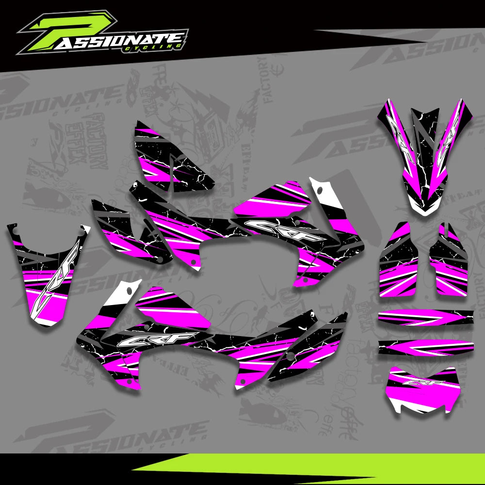 Kit Déco Graphique Honda CRF250L (4 Designs)