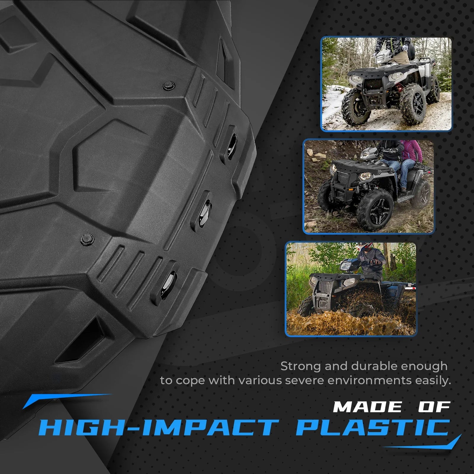 Couvercle stockage avant Polaris Sportsman 570