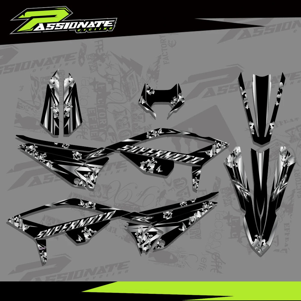 Kit Déco Graphique Beta RR 4T 125LC (4 Designs)