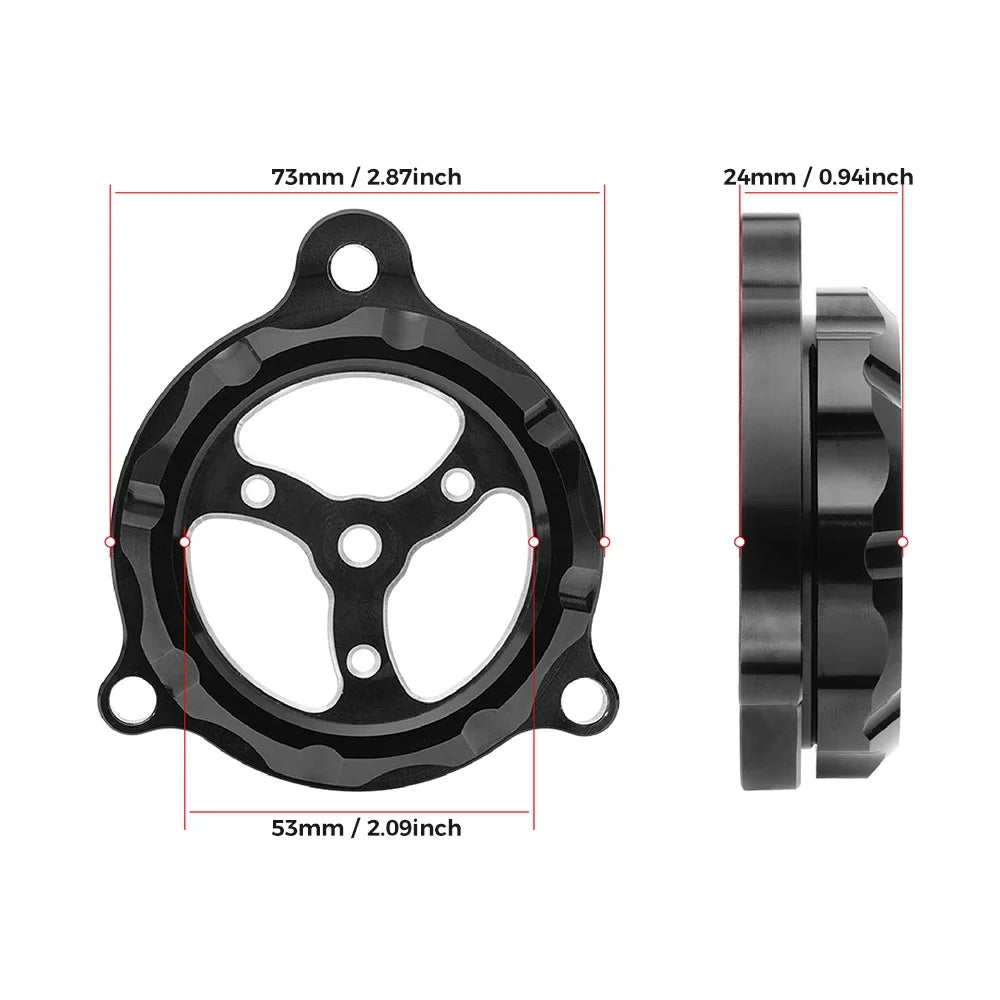 Capuchon filtre huile quad vue détaillée