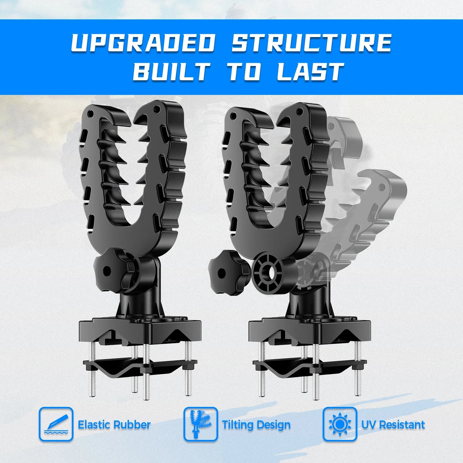 Support porte-fusil quad UTV universel