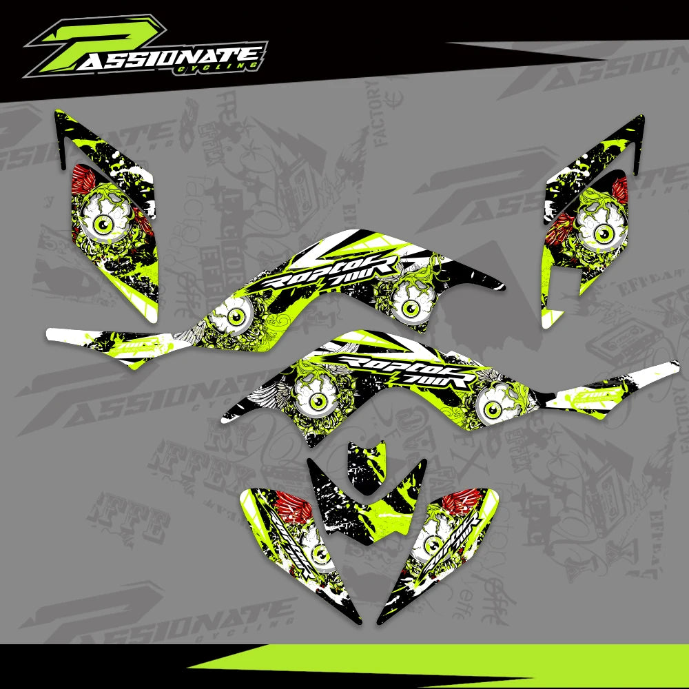 Kit déco quad Raptor 700 pose facile