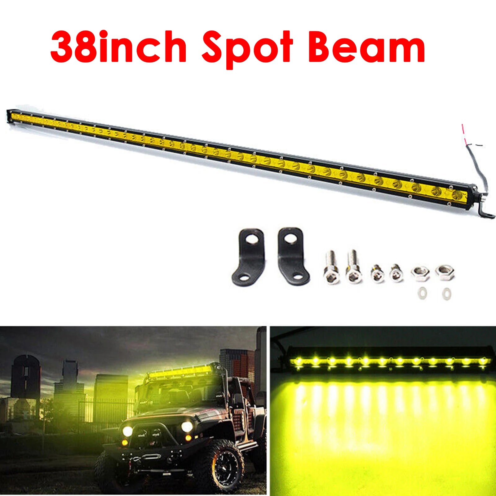 Barre LED Quad SSV Antibrouillard (7" à 50")