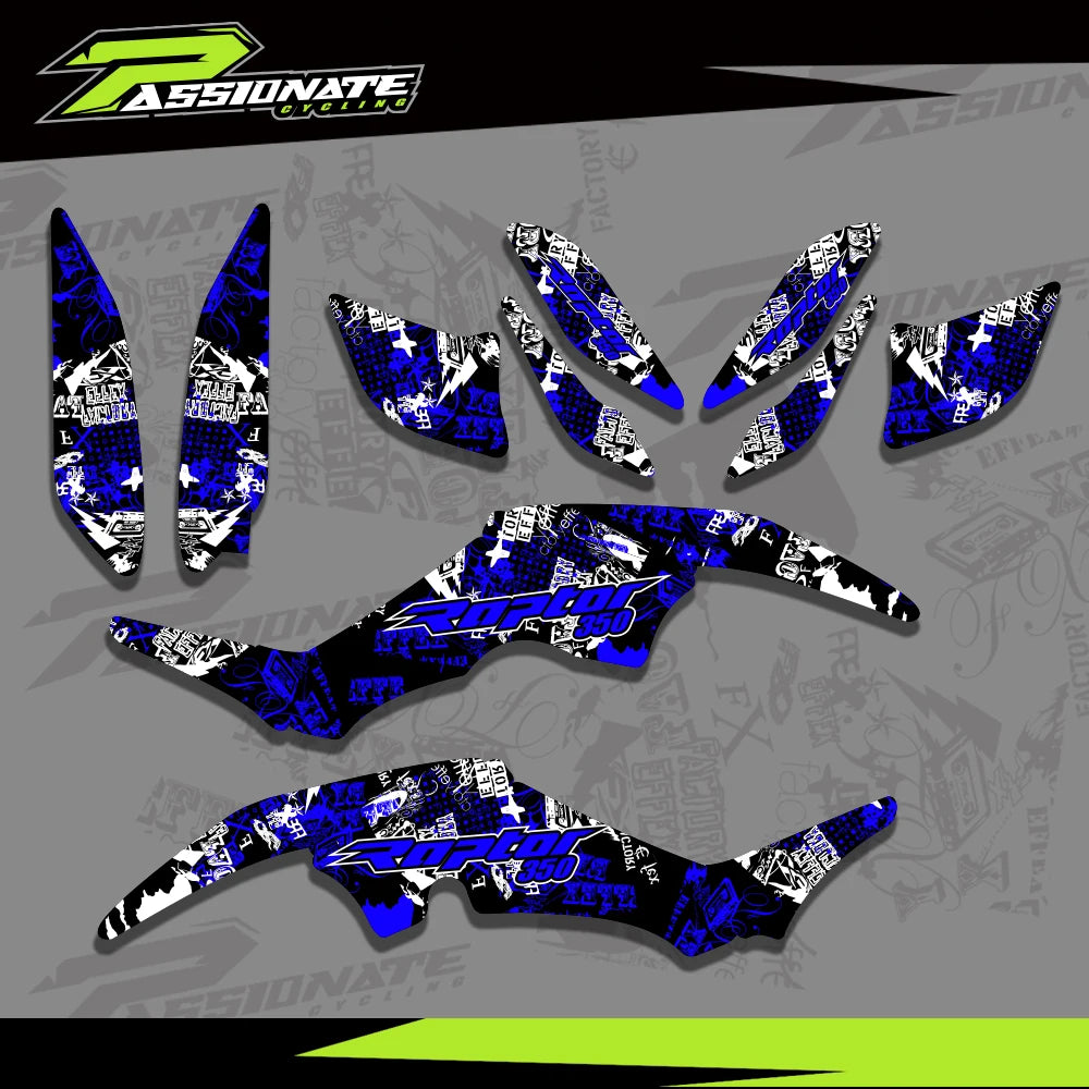 Kit Déco Quad Raptor 350 Style Racing
