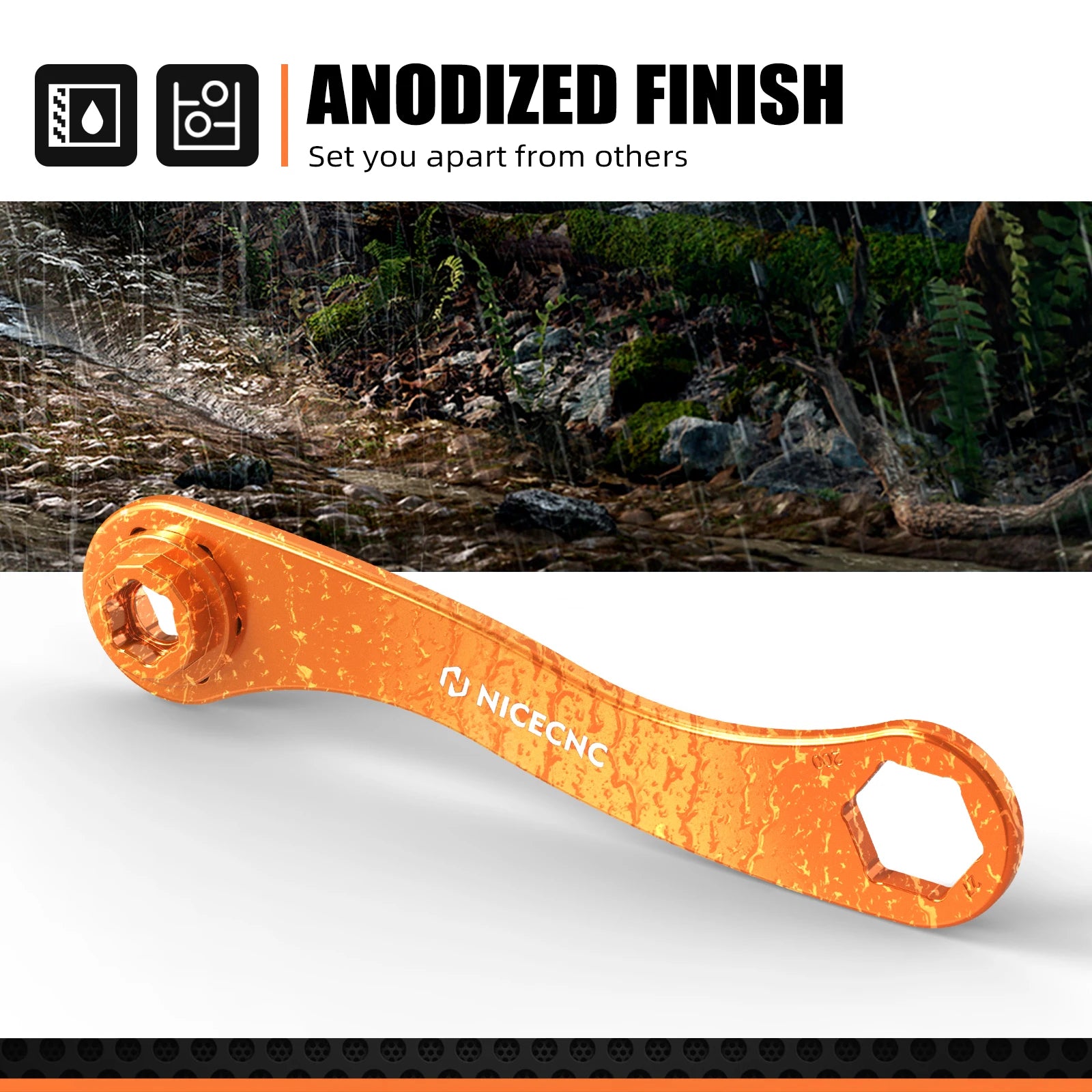 Clé d'Essieu de Roue 17-27-32mm KTM Adventure Duke Supermoto