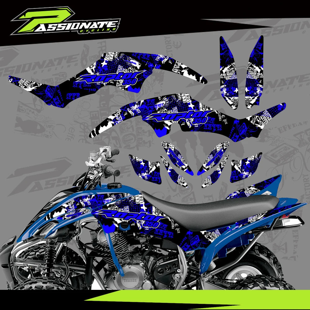 Kit déco quad Raptor 350 style racing