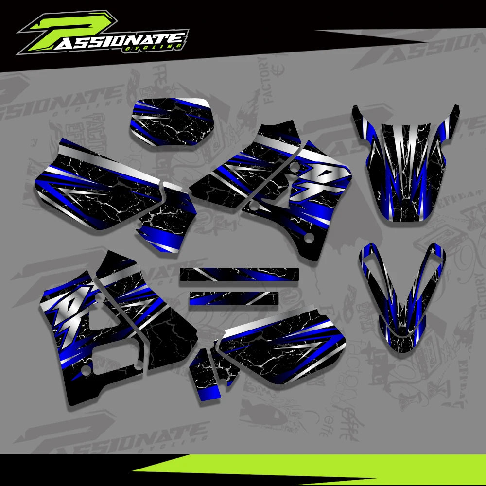 Kit Déco Graphique Yamaha DT125R DT200R (4 Designs)