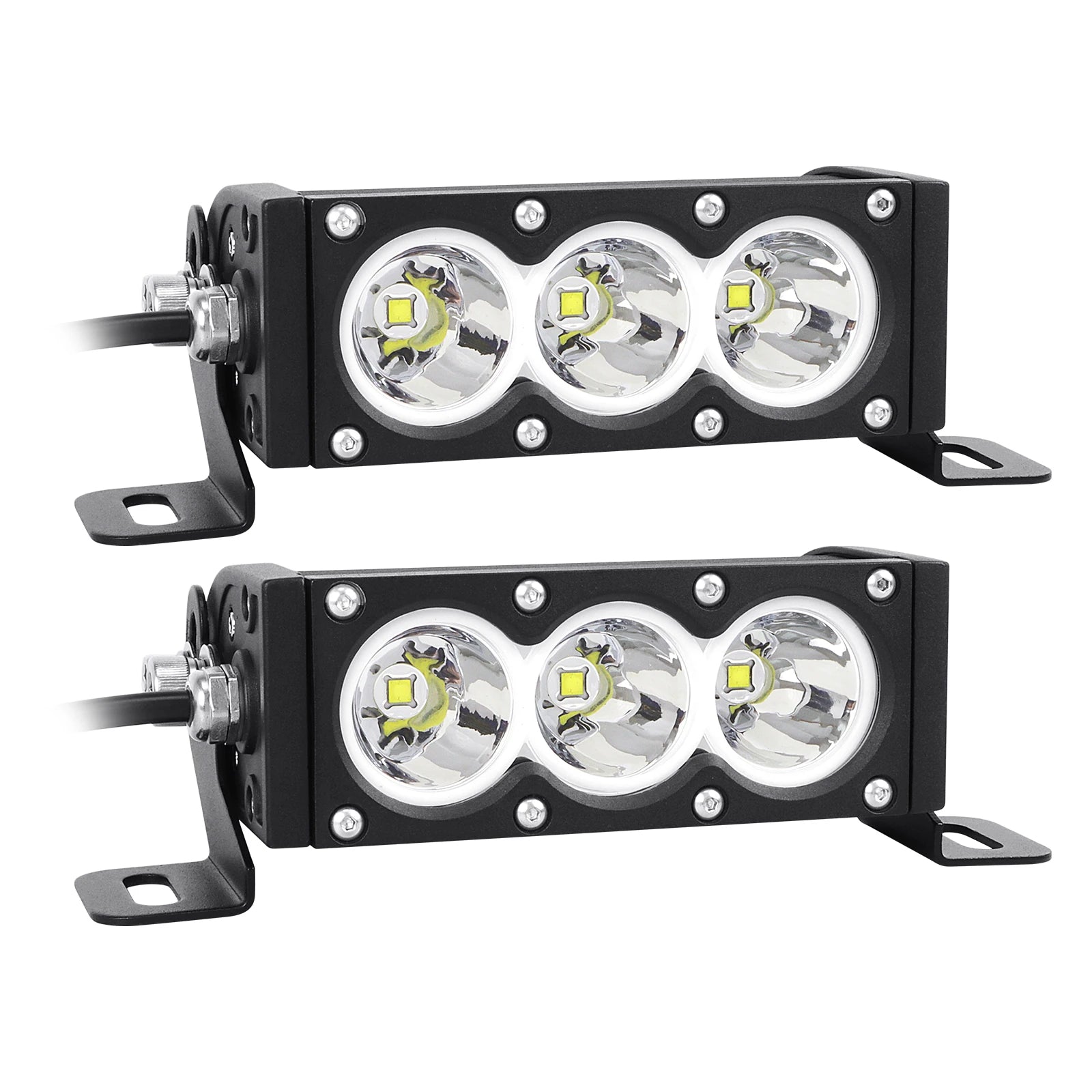 Barre LED Quad 6-54" Multi-Formats 30-300W (12V 24V)