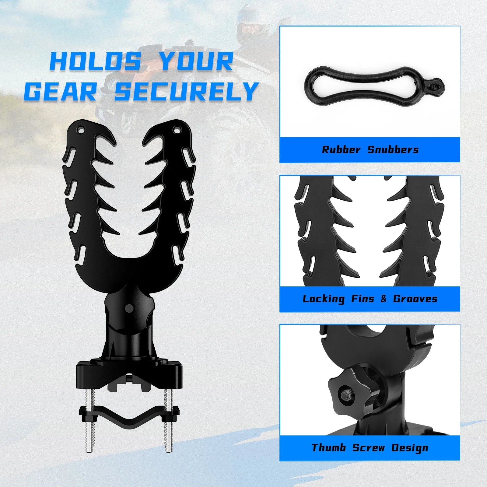 Support porte-fusil quad fixation V-Grip