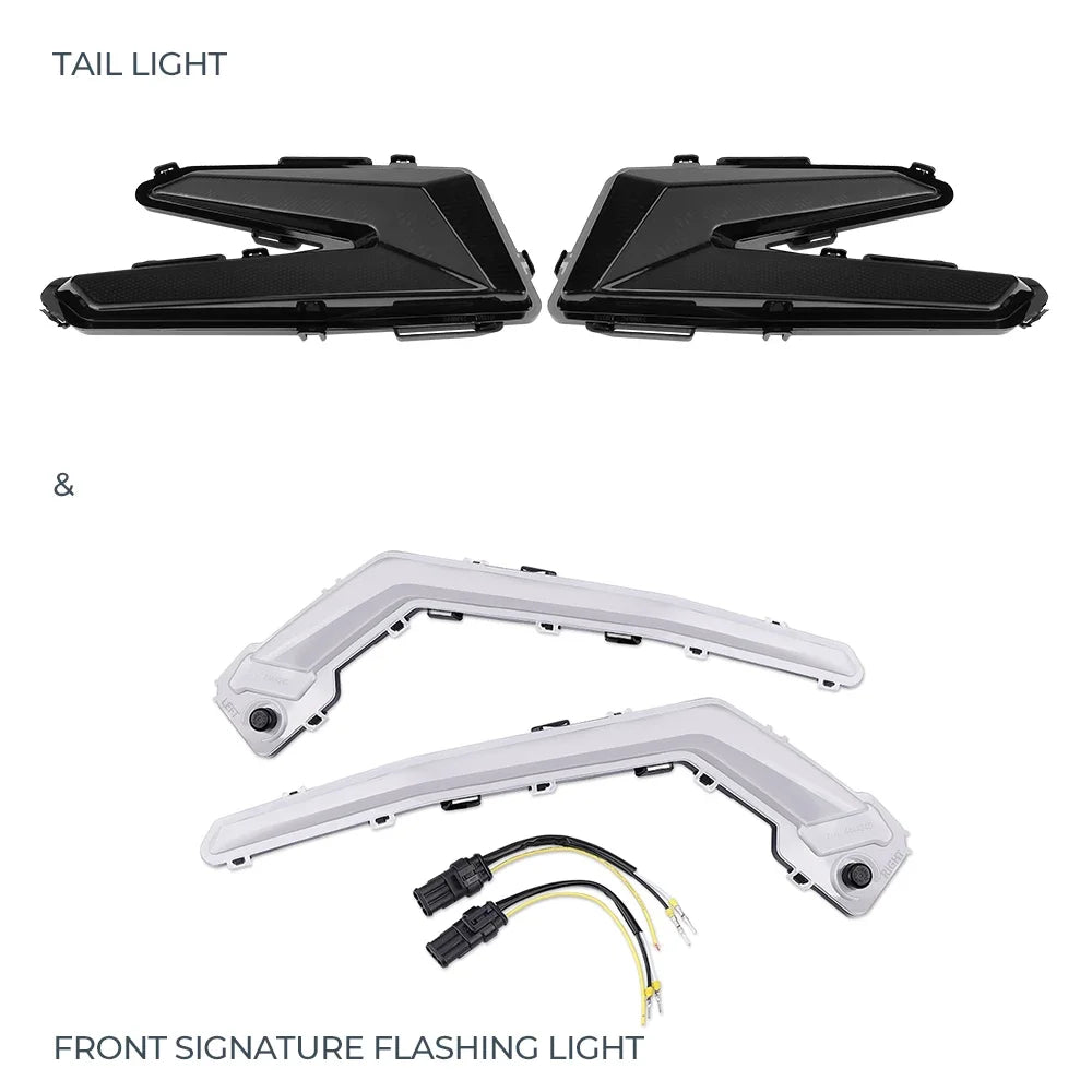 Feu Arrière LED Clignotant Quad Maverick