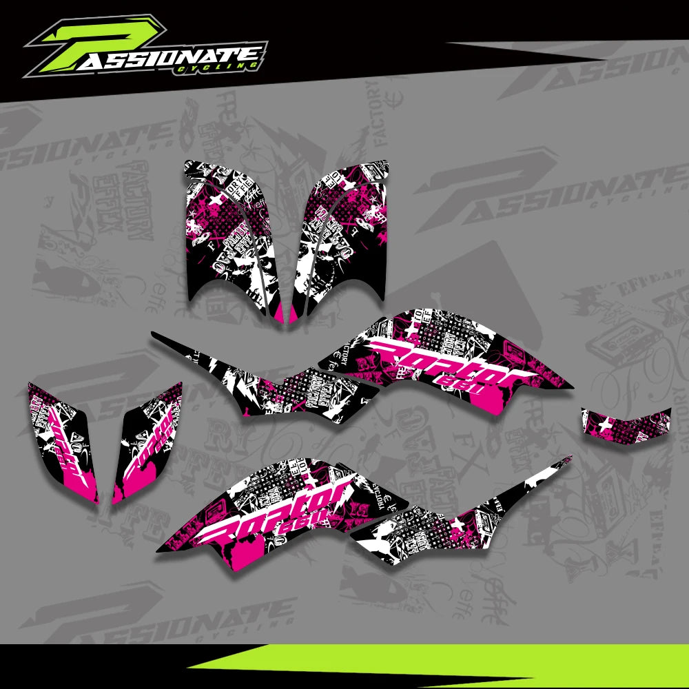 Kit déco quad Yamaha Raptor 660 YFM660