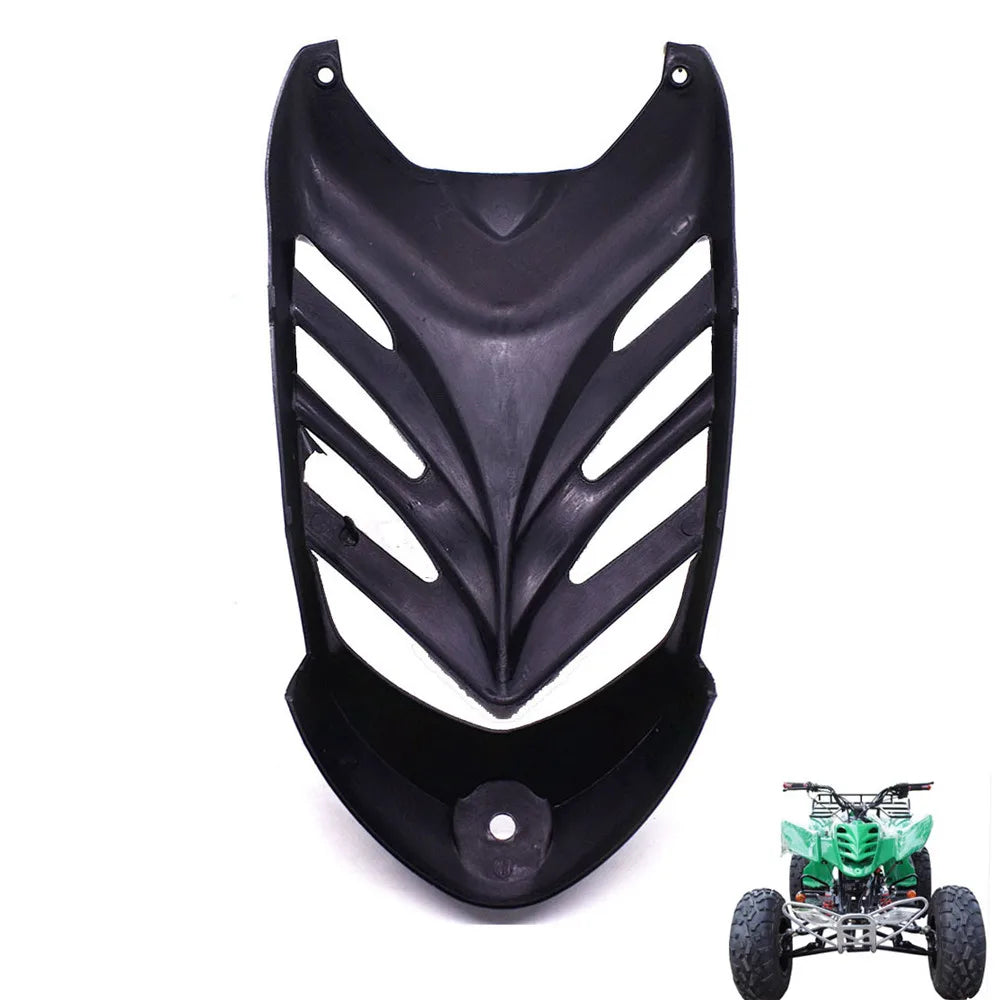 Couverture avant plastique quad enfant noir