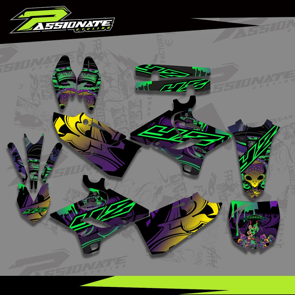 Kit Déco Graphique Yamaha YZ125 YZ250 (4 Designs)