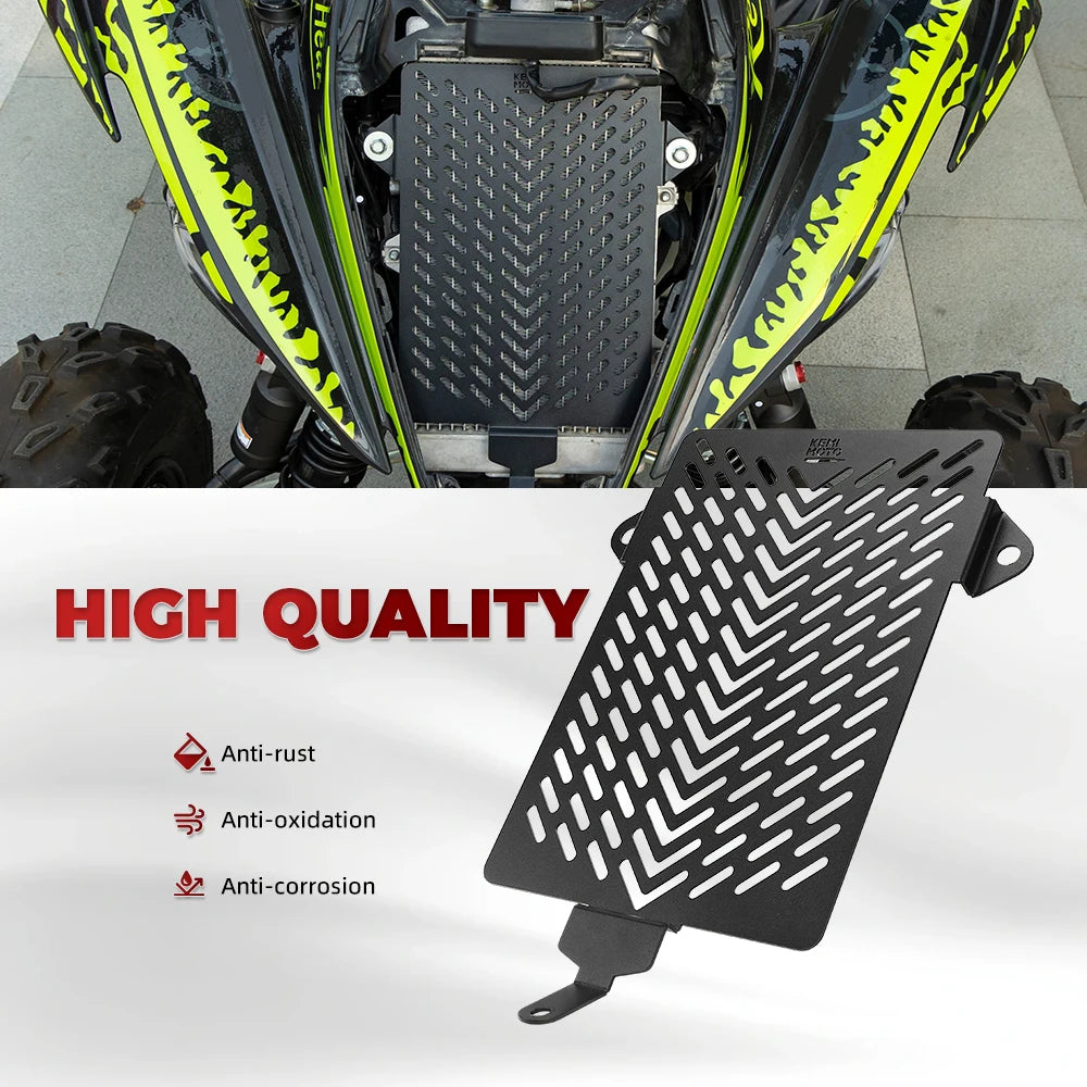 Couvercle radiateur quad protection avant