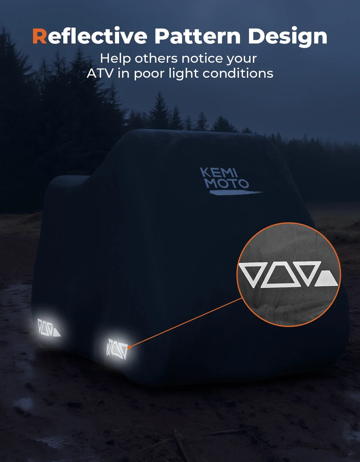 Housse de Protection Mini Quad ATV 300D (X-PRO Eagle Thunder Storm)