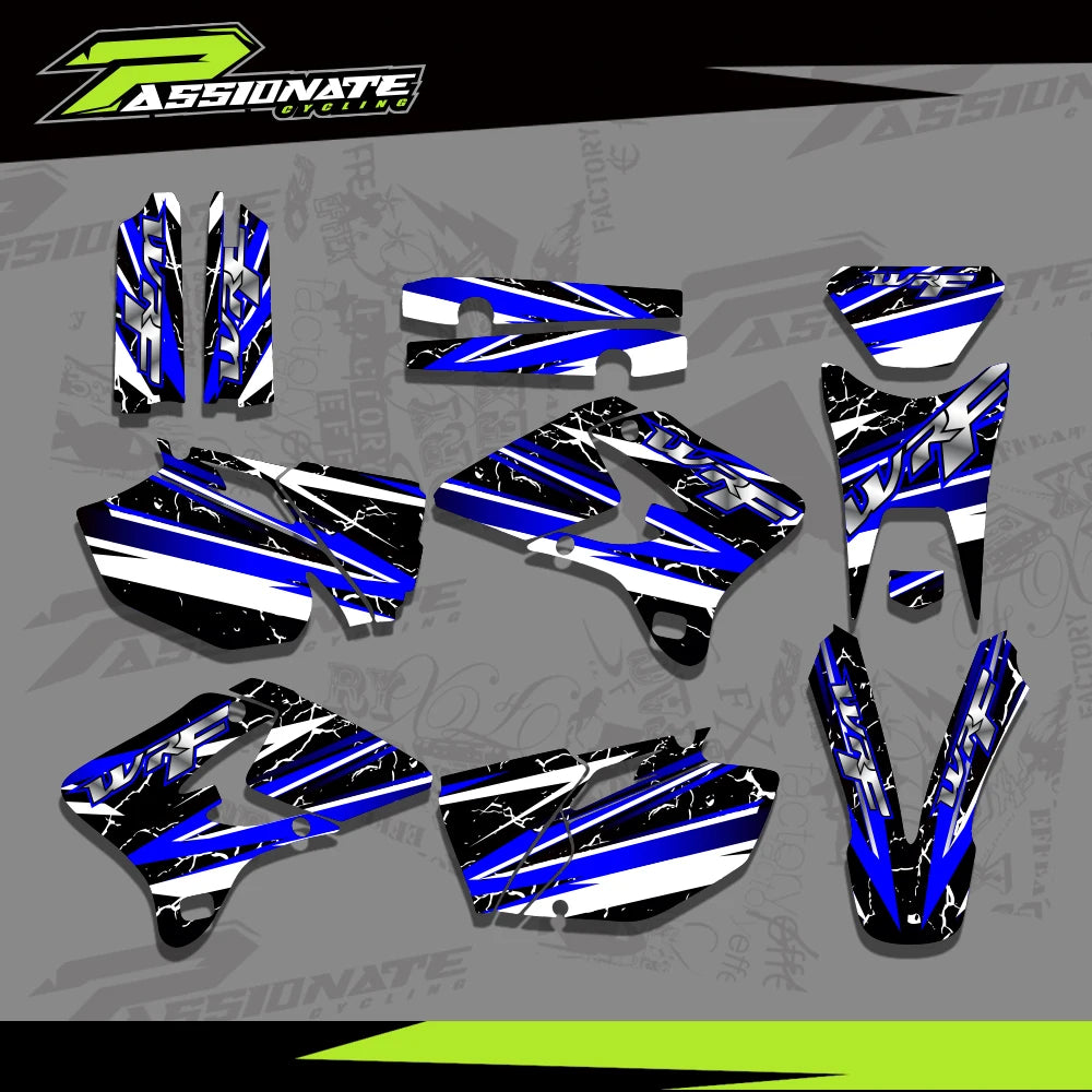 Kit Déco Graphique Yamaha WR250F WR450F 2003-2004 (4 Designs)