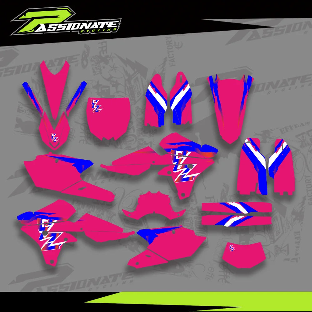 Kit Déco Graphique Yamaha YZ250F YZ450F (4 Designs)