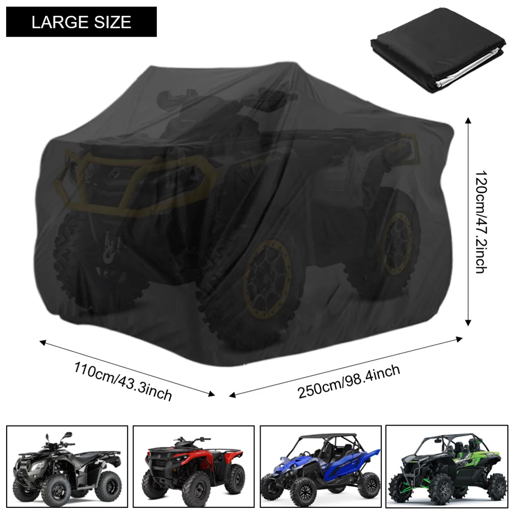 Housse de Protection Quad ATV Oxford 210D Étanche