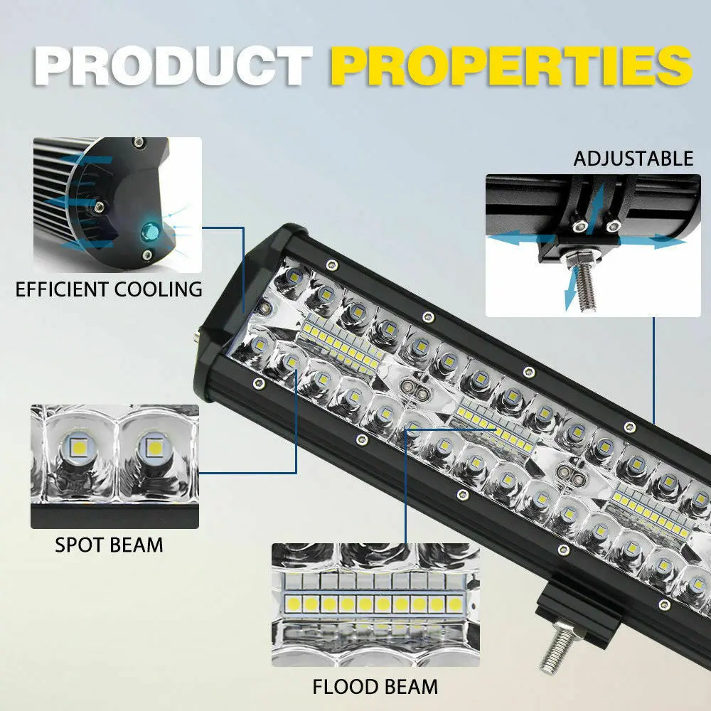 Barre LED spot inondation quad ATV
