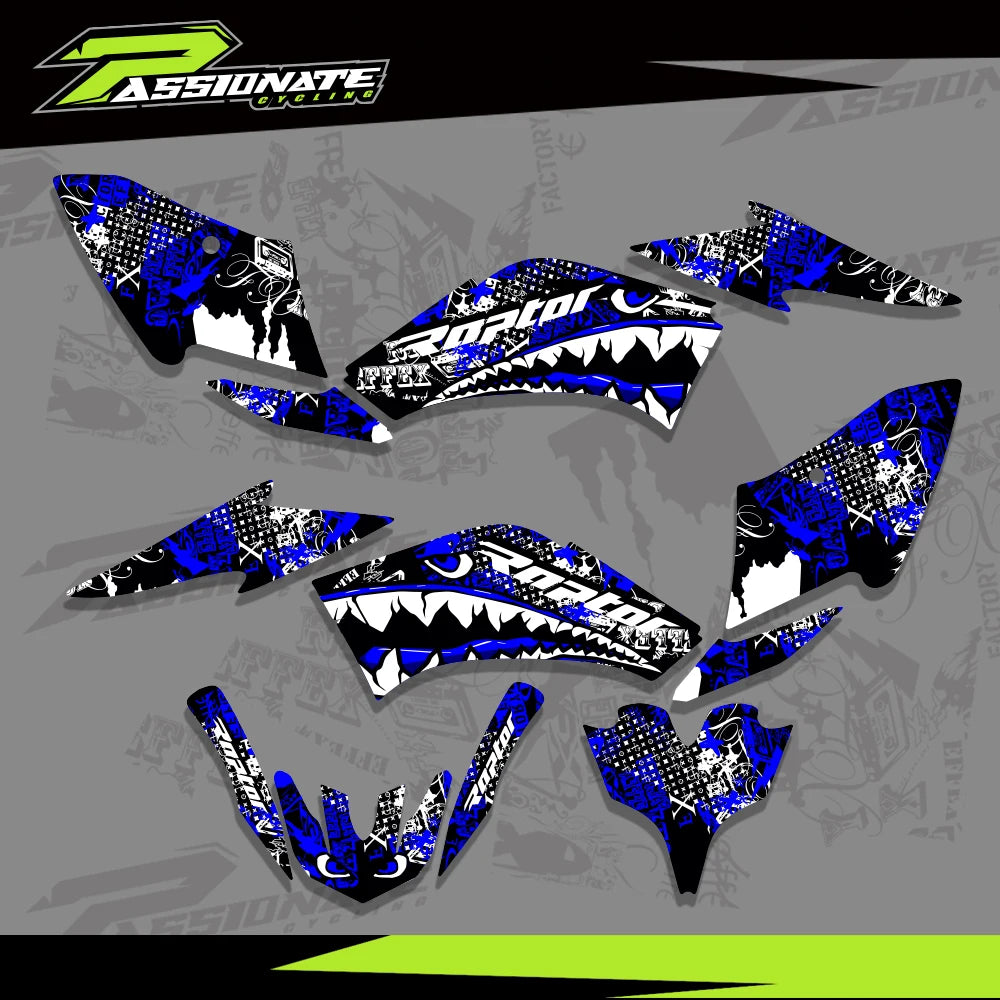 Kit déco quad Yamaha Raptor 125 250