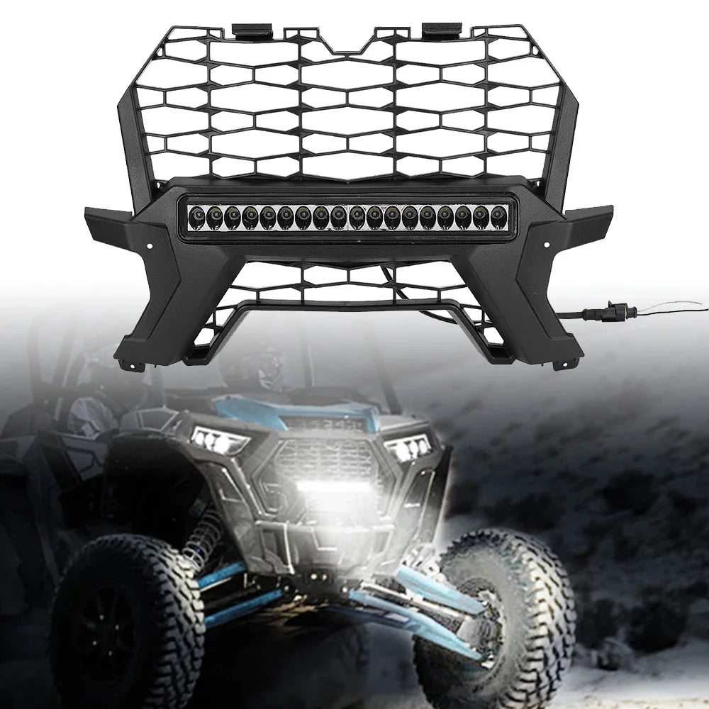 Calandre avant grillagée LED SSV Polaris RZR XP 1000
