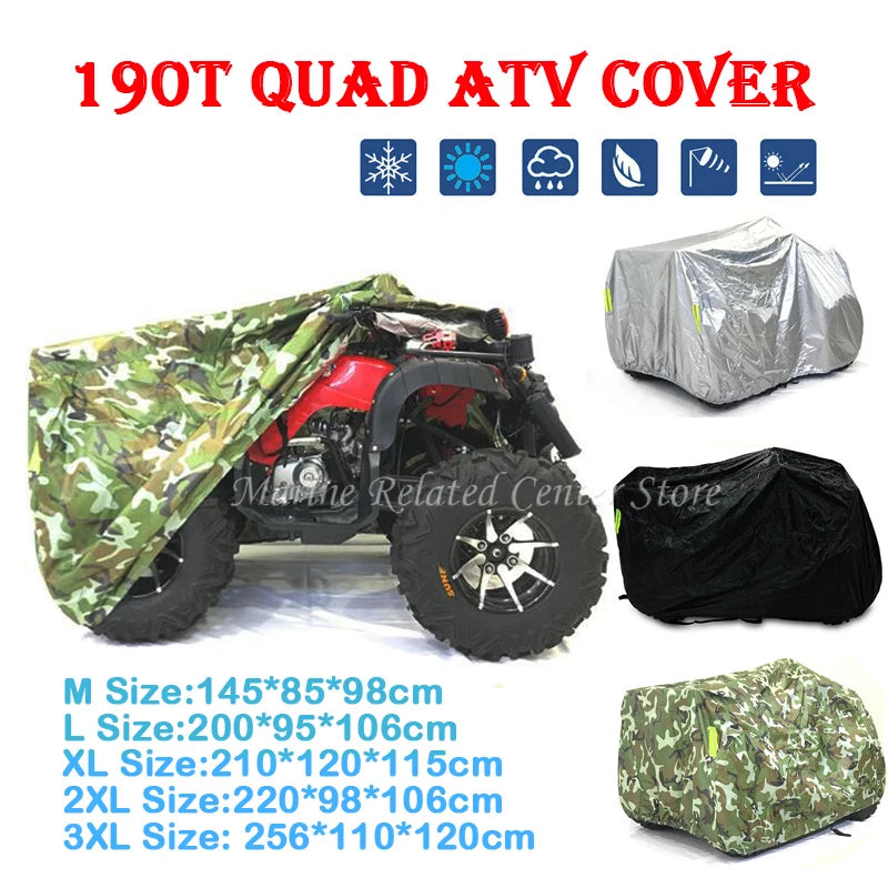 Housse de protection quad ATV 190T universelle
