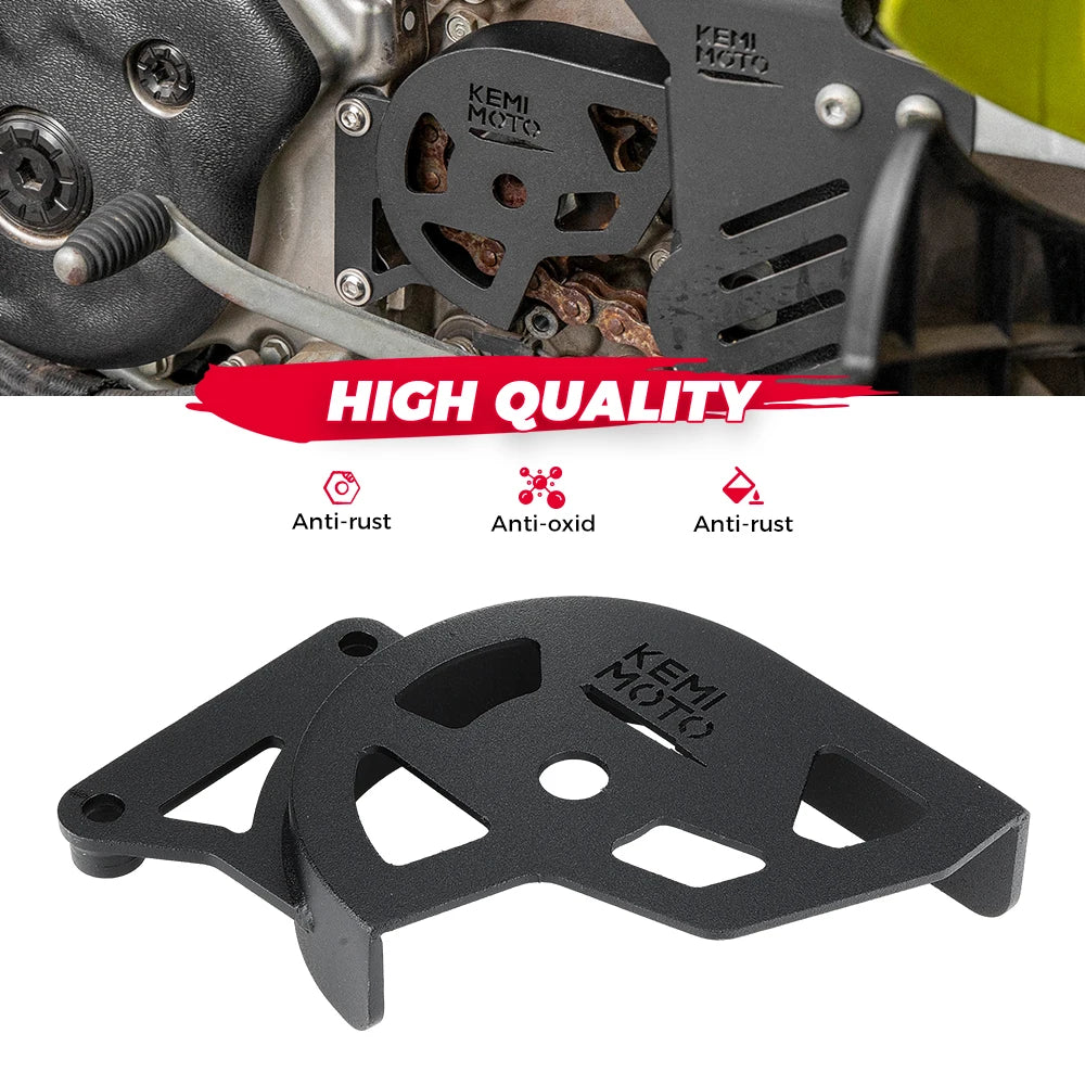 Couvercle pignon chaîne quad aluminium usiné