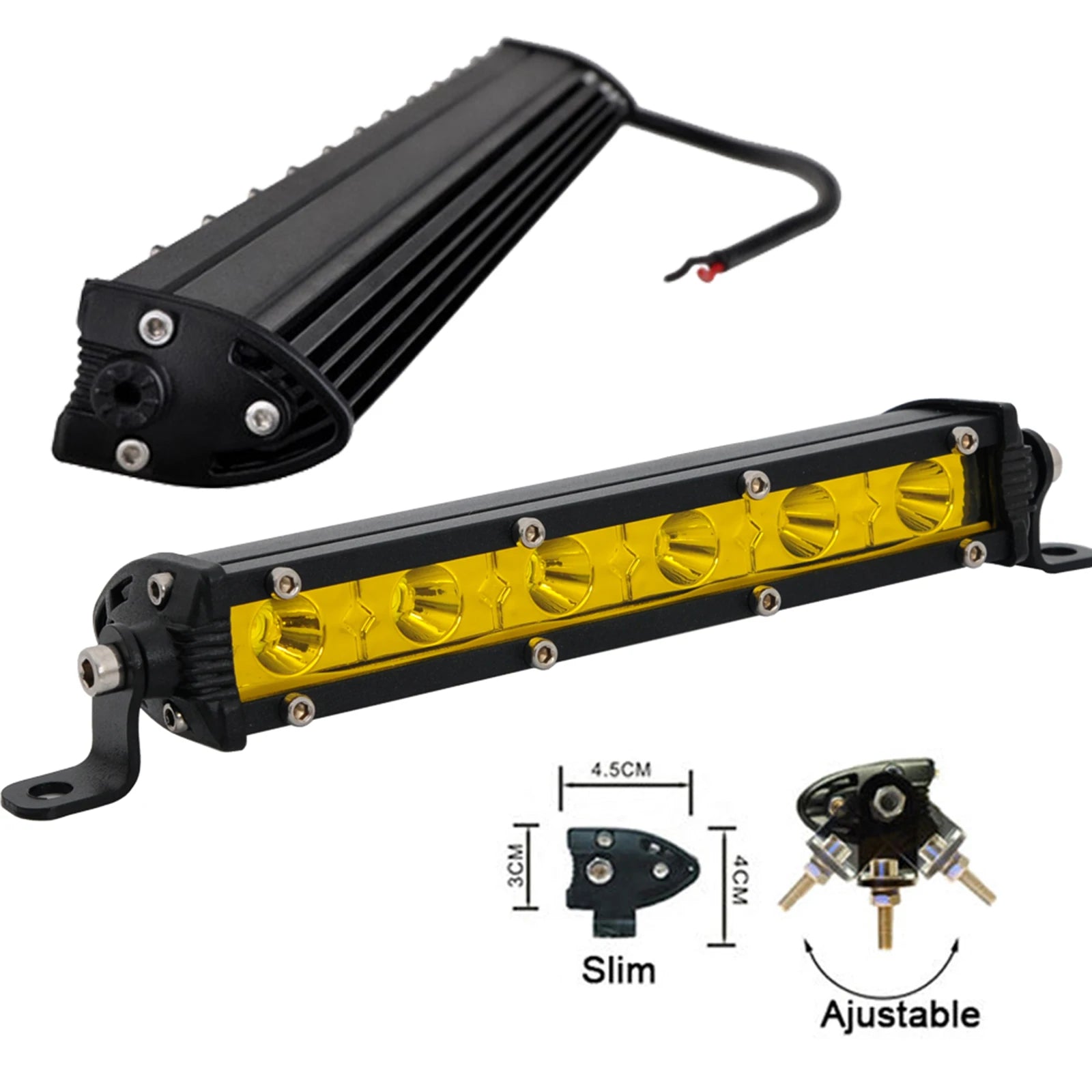 Barre LED quad SSV antibrouillard