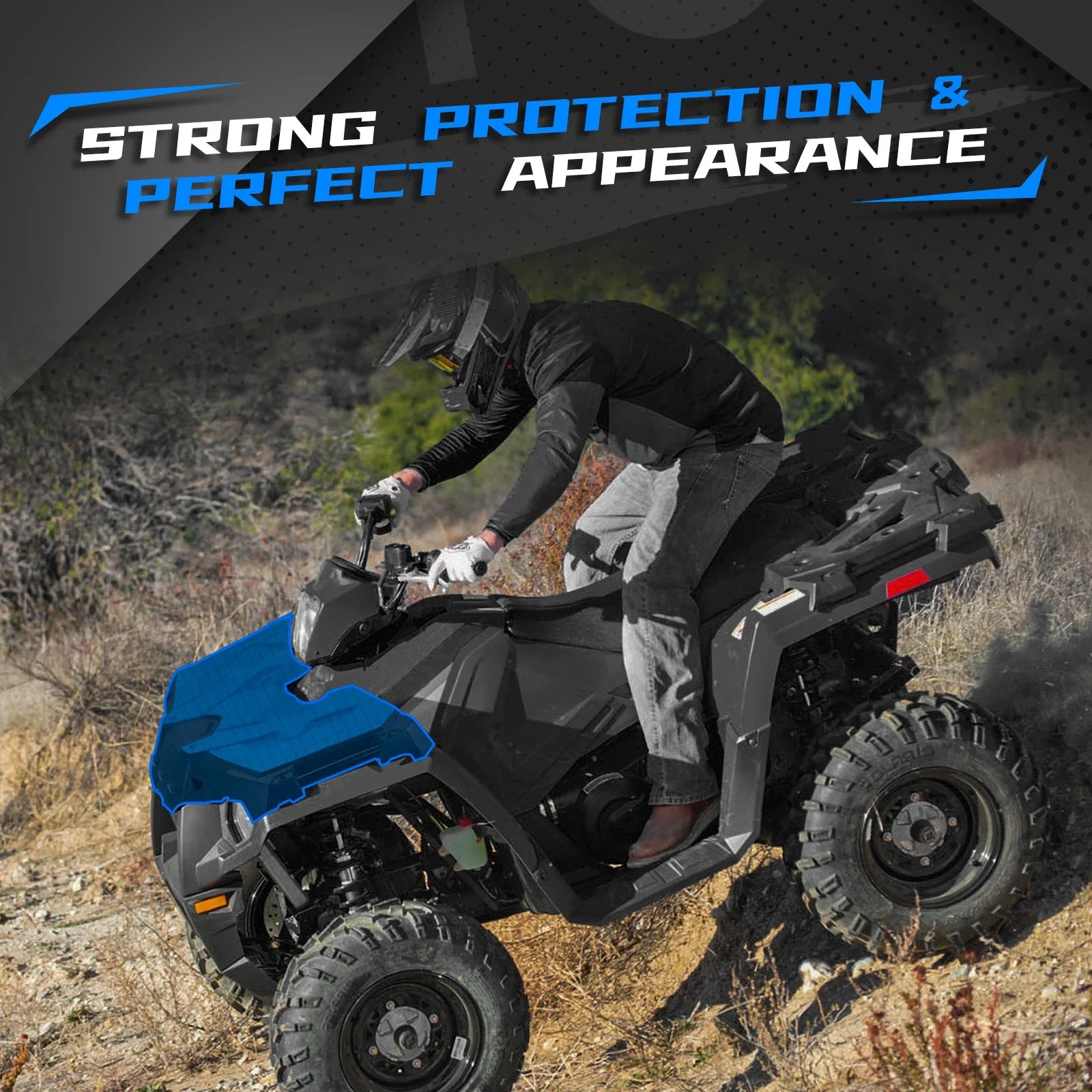 Ensemble couvercle avant ATV Polaris Sportsman