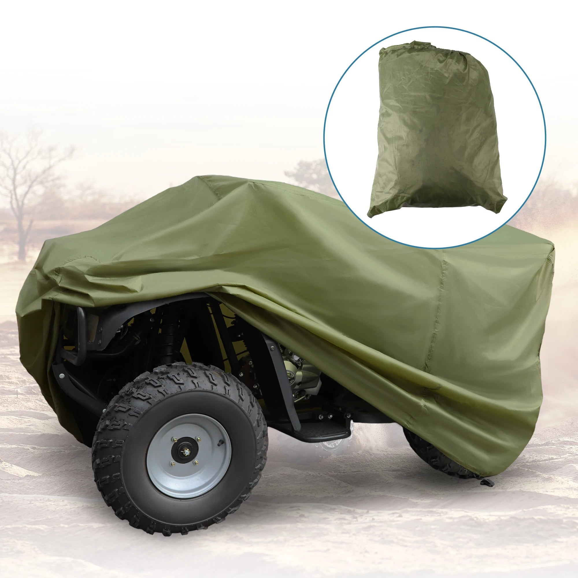 Housse quad ATV 4 roues Polaris Honda Yamaha