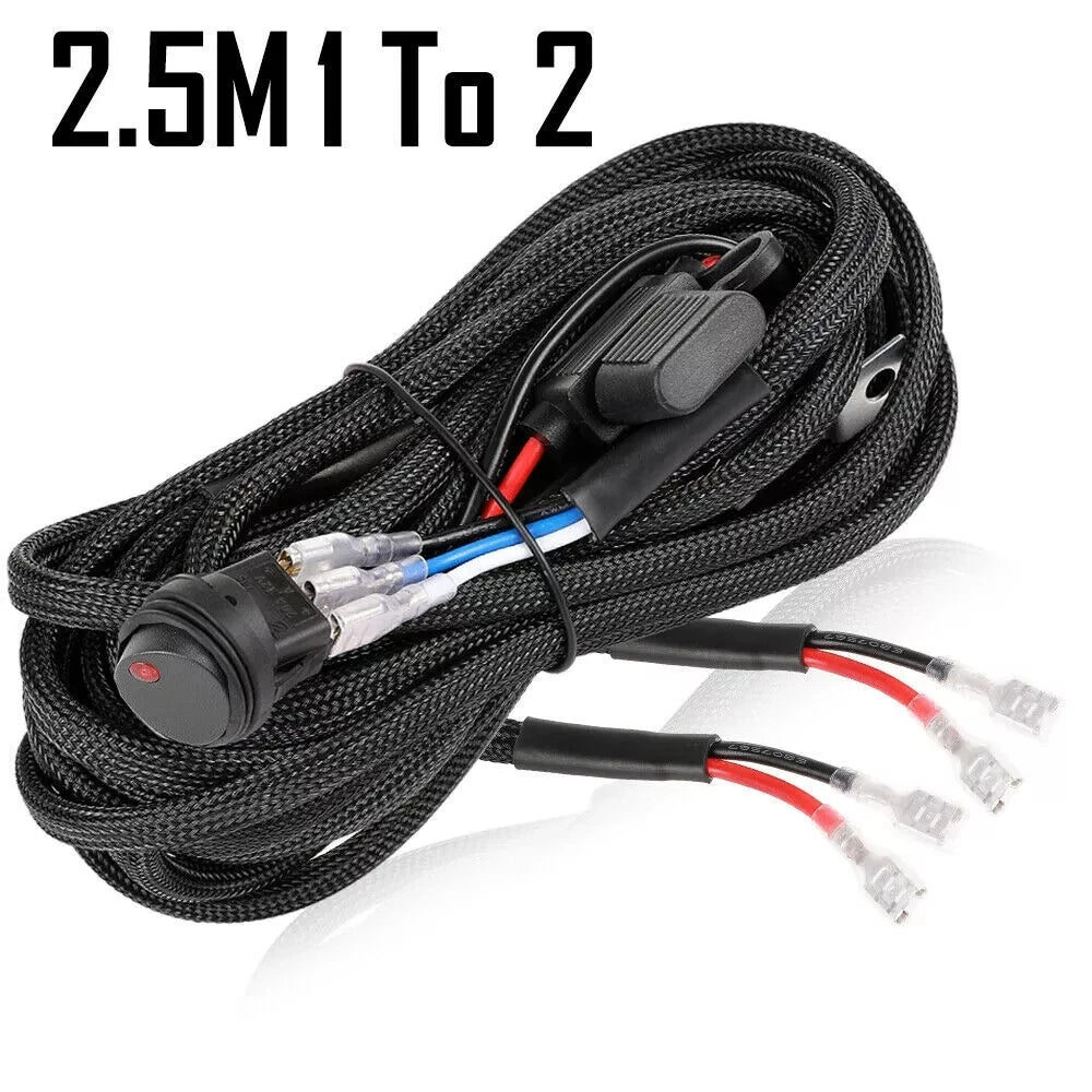 Phares Travail LED 3 Pouces Quad Maverick X3