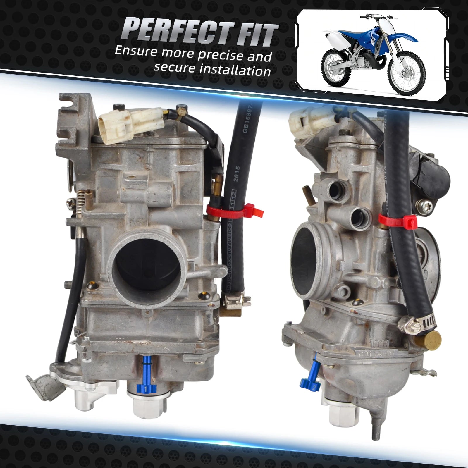 Vis de richesse carburateur FCR quad Yamaha YFZ450