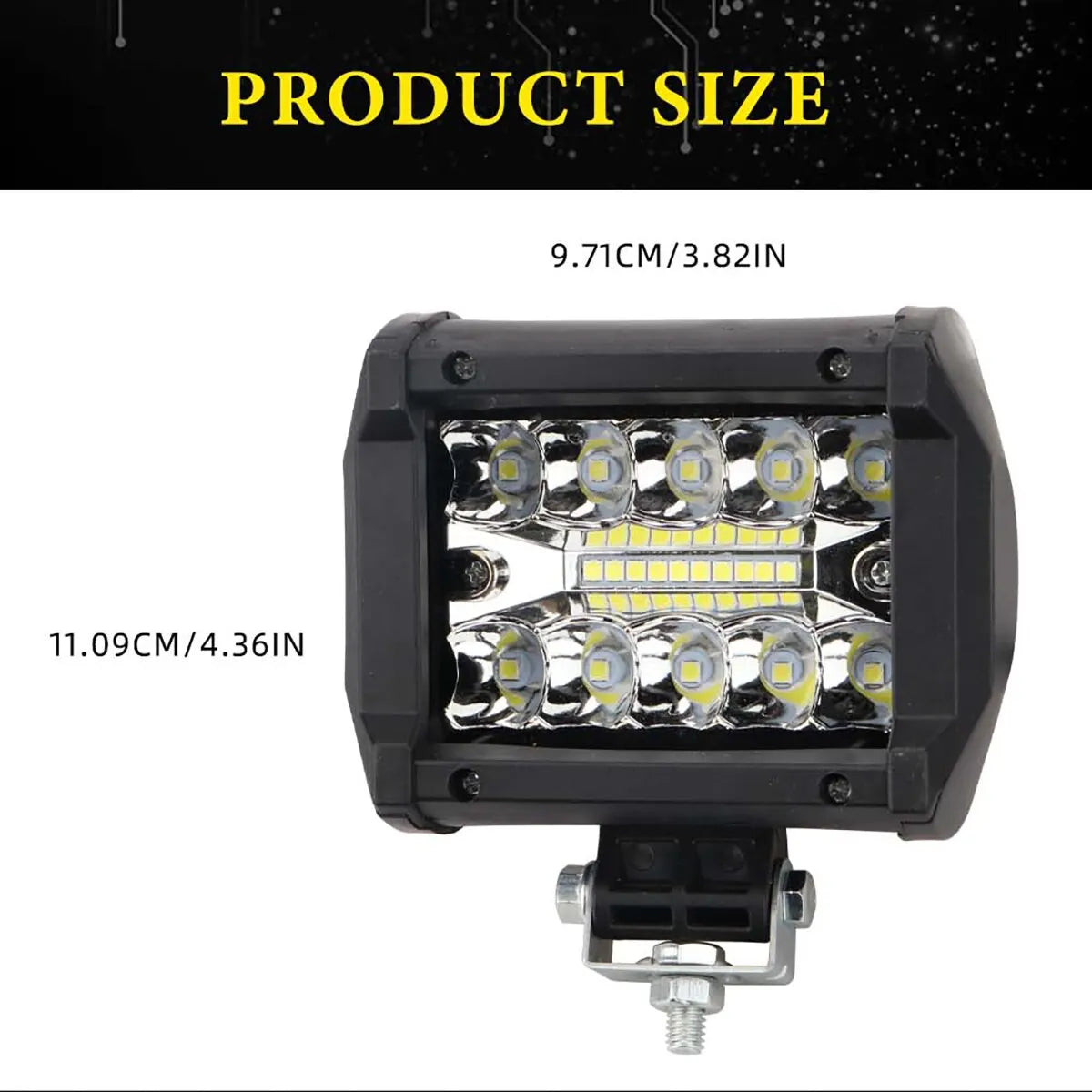 Barre Lumineuse LED Smile Bright 12V Tout-Terrain (2 Coloris)