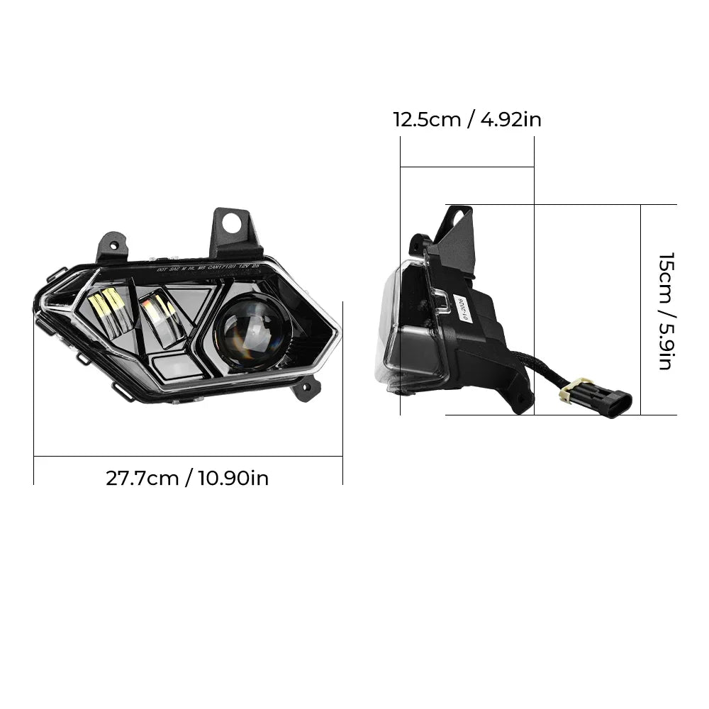 Phares avant LED Can-Am Maverick X3 710004658
