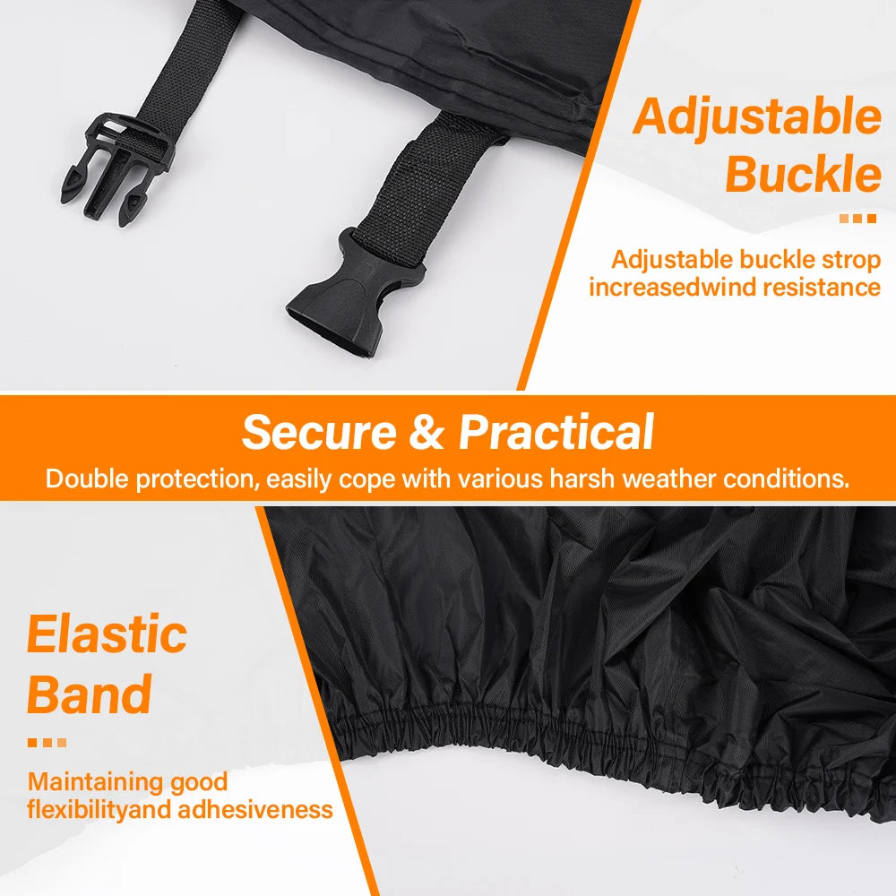 Housse 420D noire quad 3XL