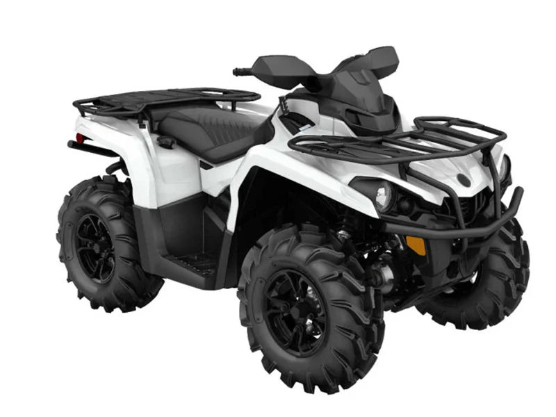 Poignée levier vitesse quad argent