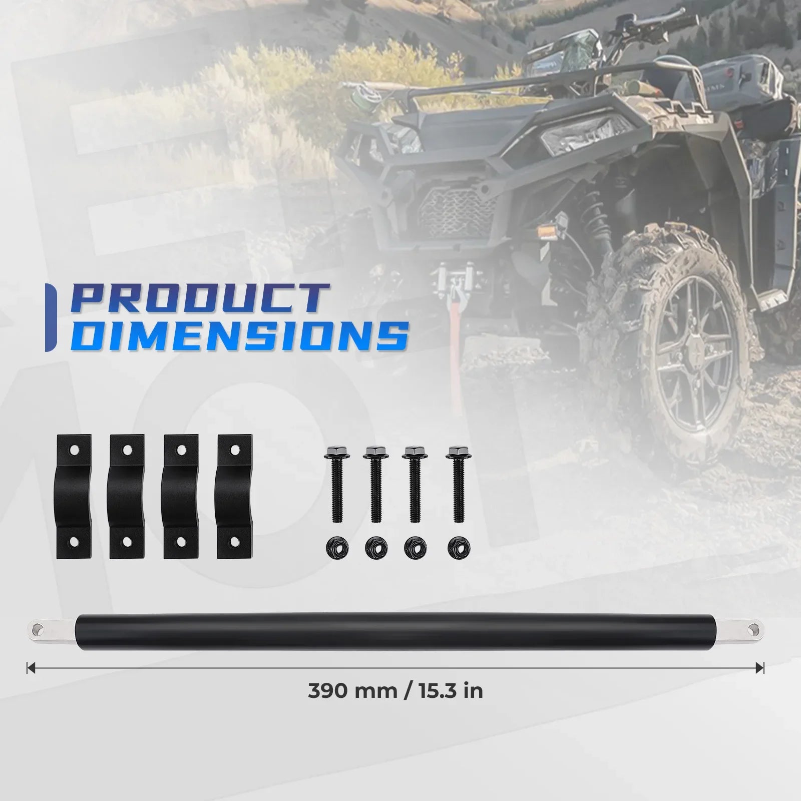 Sangle guidon quad ATV motoneige