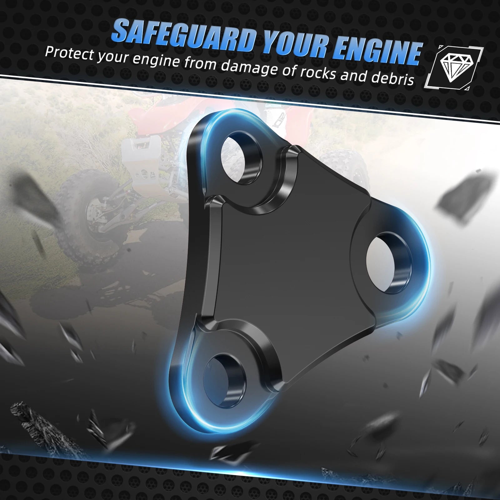 Supports moteur quad référence 50351