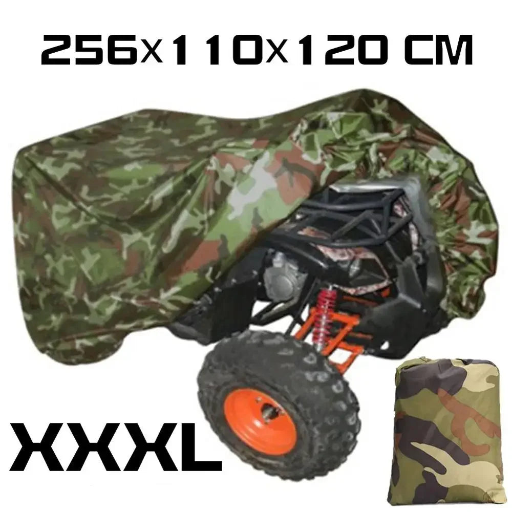 Housse de Protection Quad ATV 190T Camouflage Étanche