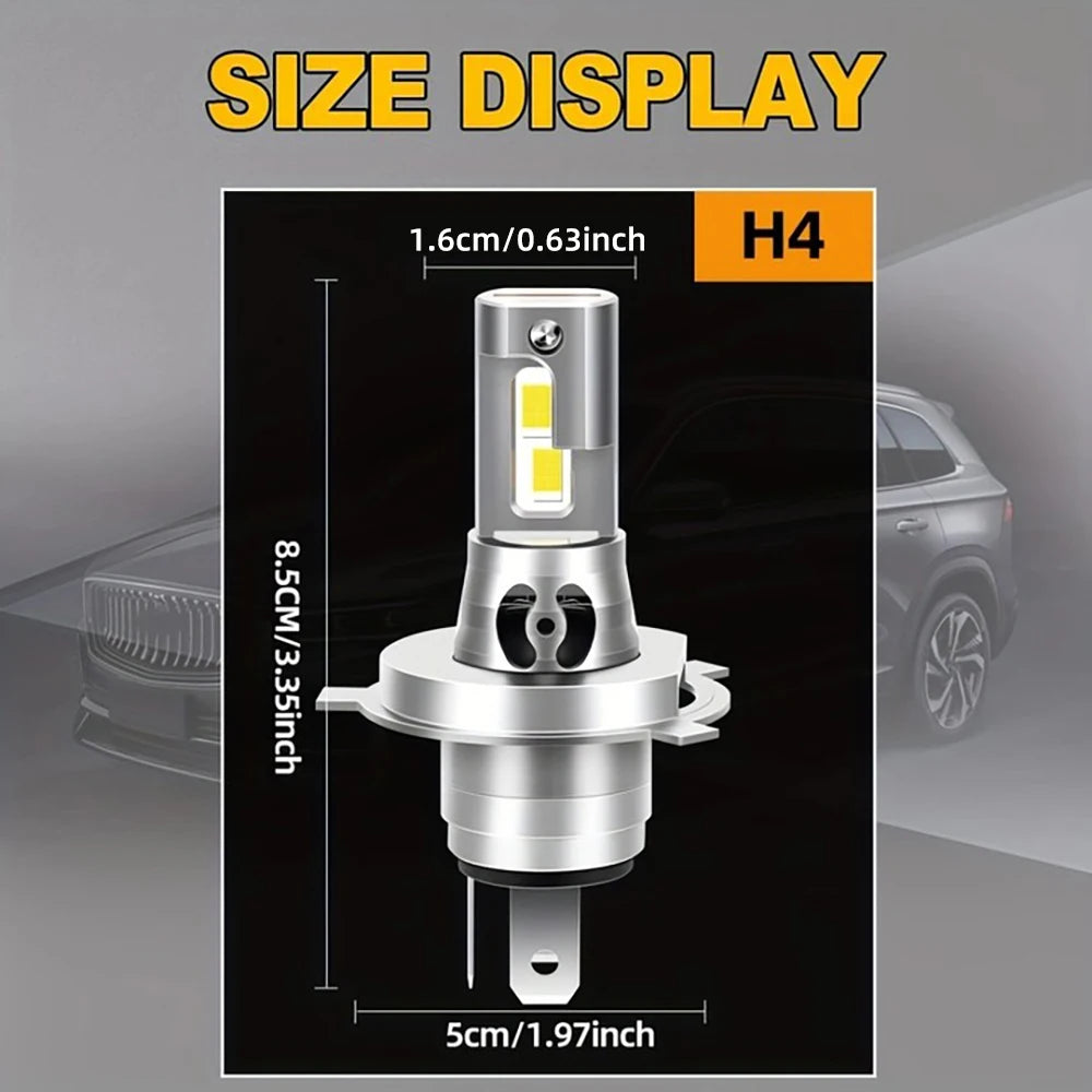 Ampoules LED H4 Tout-en-Un Can-Am Spyder F3 (2 Pièces)
