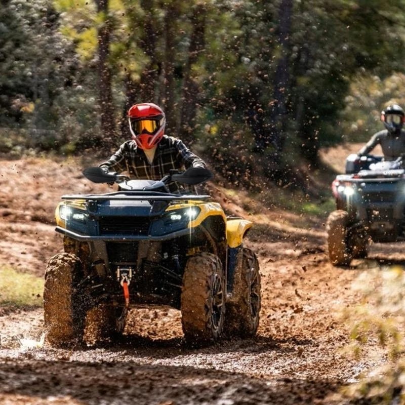 Guidon quad Outlander installation