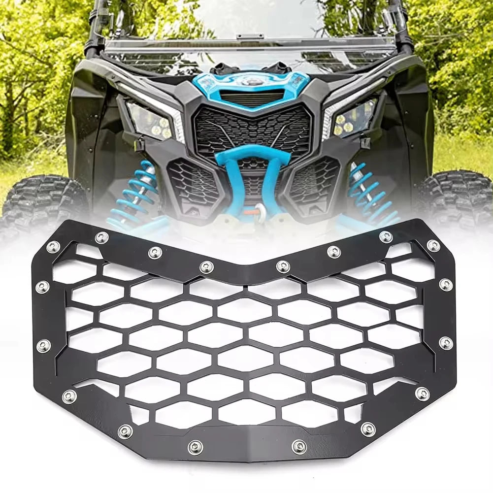 Grille avant acier SSV Can-Am noir