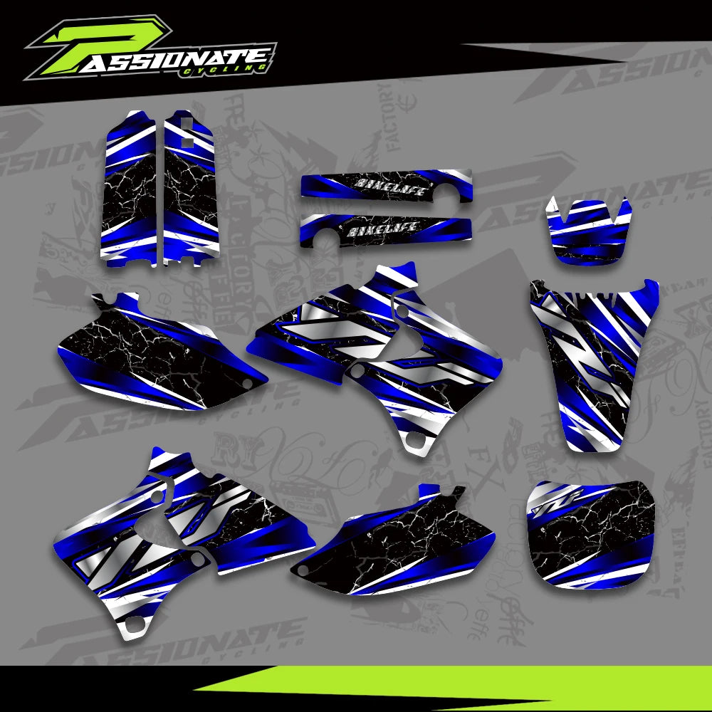 Kit Déco Graphique Yamaha YZ250F YZ400F YZ426F (4 Designs)