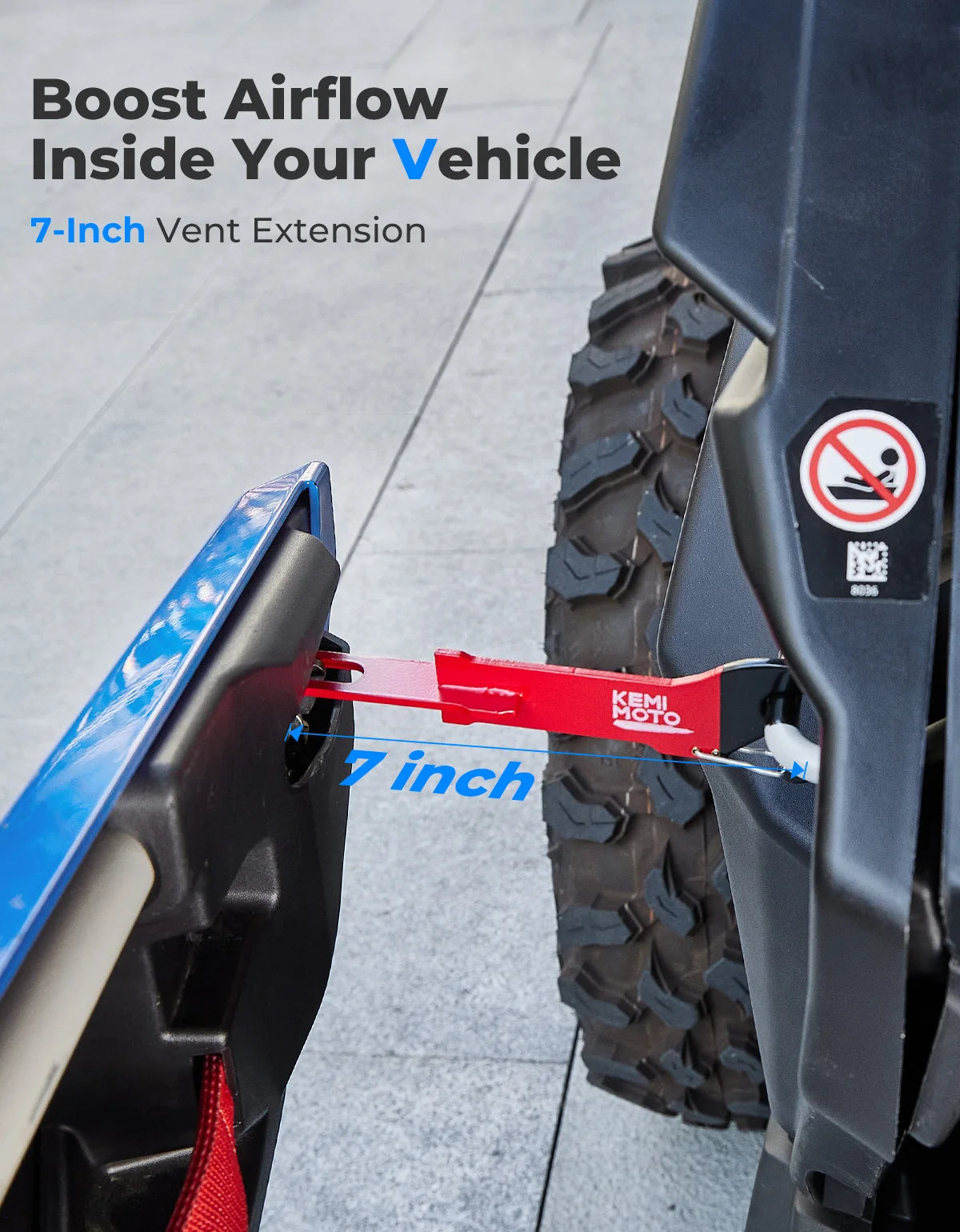 Verrou porte aération Can-Am Defender