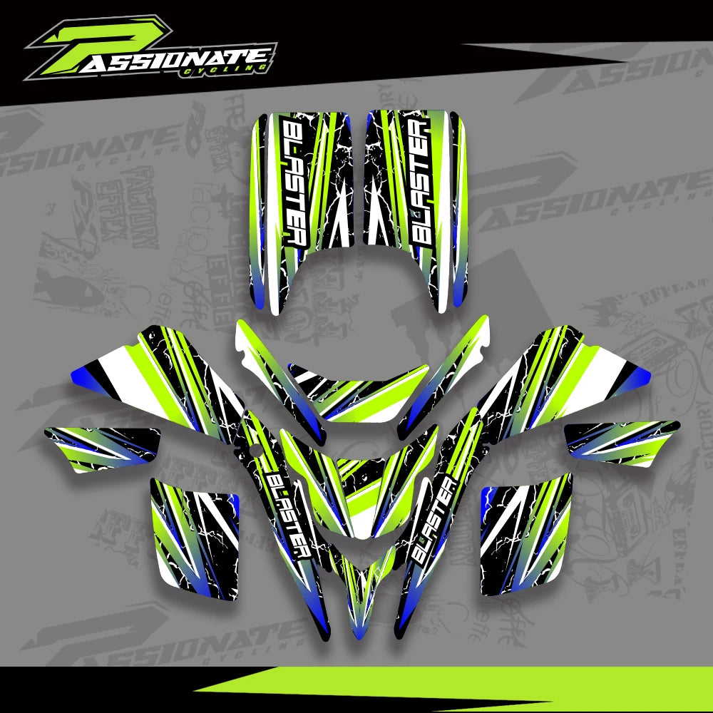 Kit stickers Yamaha Blaster 200