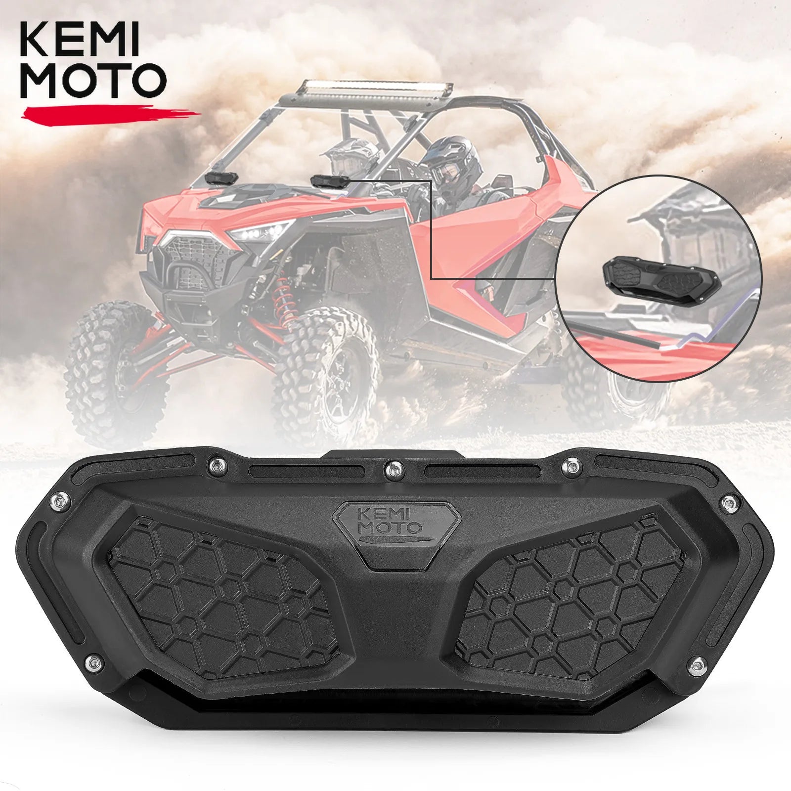 Kit d'aération de pare-brise SSV Can-Am Maverick RZR
