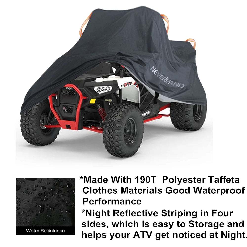 Housse quad ATV moteur toutes tailles
