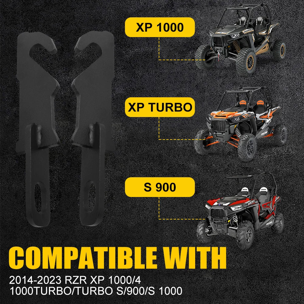 Loquet porte SSV RZR 900 monté